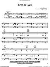 Cover icon of Time To Care sheet music for voice, piano or guitar by Quincy Jones, American Idol, Rodney Temperton and Siedah Garrett, intermediate skill level