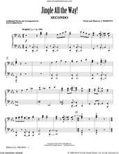 Cover icon of Jingle All The Way! (arr. Patti Drennan) sheet music for piano four hands ( 4-) by James Pierpont and Patti Drennan, intermediate skill level
