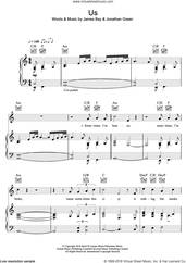 Cover icon of Us sheet music for voice, piano or guitar by James Bay and Jonathan Green, intermediate skill level