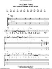 Cover icon of I'm Just A Patsy sheet music for guitar (tablature) by Manic Street Preachers, James Dean Bradfield, Nicky Wire and Sean Moore, intermediate skill level