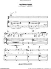 Cover icon of Help Me Please sheet music for voice, piano or guitar by Hard-Fi and Richard Archer, intermediate skill level