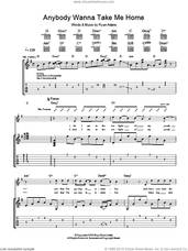 Cover icon of Anybody Wanna Take Me Home sheet music for guitar (tablature) by Ryan Adams, intermediate skill level