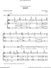 Cover icon of Next sheet music for voice and piano (High Voice) by Nico Muhly, classical score, intermediate skill level