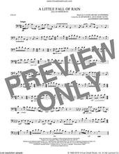 Cover icon of A Little Fall Of Rain sheet music for cello solo by Alain Boublil, Claude-Michel Schonberg, Claude-Michel Schonberg, Herbert Kretzmer and Jean-Marc Natel, intermediate skill level