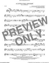 Cover icon of A Little Fall Of Rain sheet music for violin solo by Alain Boublil, Claude-Michel Schonberg, Claude-Michel Schonberg, Herbert Kretzmer and Jean-Marc Natel, intermediate skill level