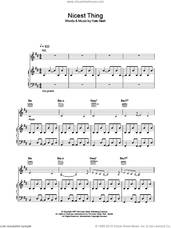 Cover icon of Nicest Thing sheet music for voice, piano or guitar by Kate Nash, intermediate skill level