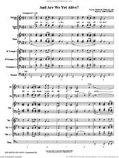 Cover icon of And Are We Yet Alive? (COMPLETE) sheet music for orchestra/band (Brass) by John Purifoy and Charles Wesley, intermediate skill level