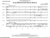 Cover icon of Dear Christians, One And All, Rejoice (COMPLETE) sheet music for orchestra/band by Joseph M. Martin and Martin Luther, intermediate skill level