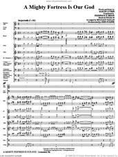 Cover icon of A Mighty Fortress Is Our God (COMPLETE) sheet music for orchestra/band (Special) by Benjamin Harlan, Frederick H. Hedge, Martin Luther and Miscellaneous, intermediate skill level