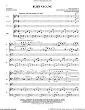 Cover icon of Turn Around (arr. Ronald Staheli) sheet music for orchestra/band (score) by Malvina Reynolds, Harry Belafonte, Sonny & Cher and Alan Greene, intermediate skill level