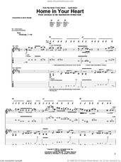 Cover icon of Home In Your Heart sheet music for guitar (tablature) by The Derek Trucks Band, Otis Blackfield and Winfield Scott, intermediate skill level