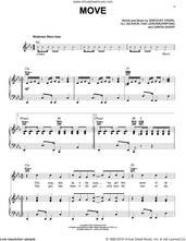 Cover icon of Move sheet music for voice, piano or guitar by Saint Motel, A/J Jackson, Aaron Sharp, Dak Lerdamornpong and Gregory Erwin, intermediate skill level