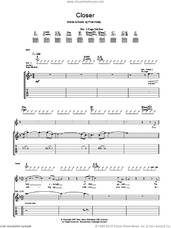 Cover icon of Closer sheet music for guitar (tablature) by Merle Travis and Fran Healy, intermediate skill level