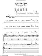 Cover icon of Eyes Wide Open sheet music for guitar (tablature) by Merle Travis and Fran Healy, intermediate skill level