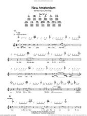 Cover icon of New Amsterdam sheet music for guitar (tablature) by Merle Travis and Fran Healy, intermediate skill level