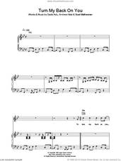 Cover icon of Turn My Back On You sheet music for voice, piano or guitar by Sade, Andrew Hale, Helen Adu and Stuart Matthewman, intermediate skill level
