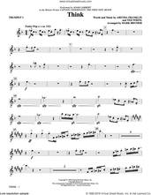 Cover icon of Think (from Captain Underpants: The First Epic Movie) (Arr. Mark Brymer) (complete set of parts) sheet music for orchestra/band by Mark Brymer, Adam Lambert, Aretha Franklin and Ted White, intermediate skill level