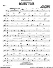 Cover icon of Heal the World (Arr. Mac Huff) sheet music for orchestra/band (bass) by Michael Jackson and Mac Huff, intermediate skill level