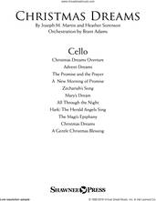 Cover icon of Christmas Dreams (A Cantata) sheet music for orchestra/band (cello) by Joseph M. Martin and Heather Sorenson, Brant Adams and Joseph M. Martin, intermediate skill level