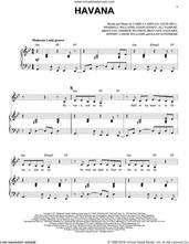 Cover icon of Havana (feat. Young Thug) sheet music for voice and piano by Camila Cabello, Adam Feeney, Ali Tamposi, Andrew Wotman, Brian Lee, Brittany Hazzard, Jeffery Lamar Williams, Kaan Gunesberk, Louis Bell and Pharrell Williams, intermediate skill level