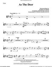 Cover icon of As the Deer (arr. Tom Fettke) sheet music for orchestra/band (viola) by Martin Nystrom and Tom Fettke, intermediate skill level