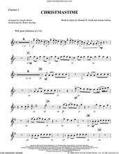 Cover icon of Christmastime (arr. Joseph M. Martin) sheet music for orchestra/band (Bb clarinet 2) by Michael W. Smith, Joseph M. Martin, Joanna Carlson and Michael W. Smith & Joanna Carlson, intermediate skill level