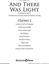 Cover icon of And There Was Light sheet music for orchestra/band (Bb clarinet 2) by Joseph M. Martin and Brad Nix, intermediate skill level