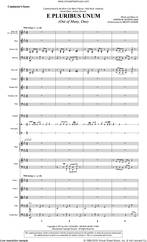 Cover icon of E Pluribus Unum (COMPLETE) sheet music for orchestra/band by Joseph M. Martin and Joseph  M. Martin, intermediate skill level