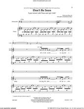 Cover icon of Don't Be Seen sheet music for choir (3-Part Mixed) by Stuart Chapman Hill, intermediate skill level