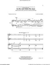Cover icon of As The Rain Hides The Stars sheet music for choir (SSA: soprano, alto) by Elaine Hagenberg, intermediate skill level