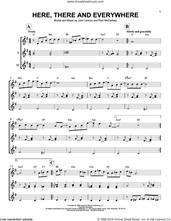 Cover icon of Here, There And Everywhere sheet music for ukulele ensemble by The Beatles, John Lennon and Paul McCartney, wedding score, intermediate skill level
