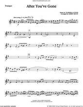 Cover icon of After You've Gone (from One Mo' Time) (arr. Kirby Shaw) (complete set of parts) sheet music for orchestra/band by Kirby Shaw, Henry Creamer, Henry Creamer and Turner Layton and Turner Layton, intermediate skill level