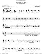 Cover icon of Welcome To The Rock (from Come From Away) sheet music for voice and other instruments (fake book) by Irene Sankoff, David Hein and Irene Sankoff & David Hein, easy skill level