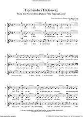 Cover icon of Hernando's Hideaway (arr. Wendy Sergeant) sheet music for choir (SAT: soprano, alto, tenor) by Archie Blayer, Wendy Sergeant, Jerry Ross and Richard Adler, intermediate skill level