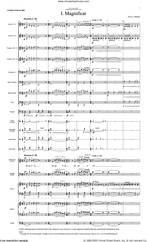 Cover icon of Magnificat (Brass Ensemble) (Score) sheet music for orchestra/band (full score) by Kevin Memley, intermediate skill level