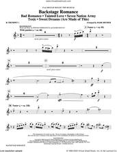 Cover icon of Backstage Romance (from Moulin Rouge! The Musical) (complete set of parts) sheet music for orchestra/band by Mark Brymer, intermediate skill level