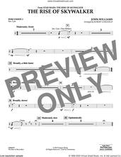 Cover icon of The Rise of Skywalker (from Star Wars: The Rise of Skywalker) sheet music for concert band (percussion 2) by John Williams and Robert Longfield, intermediate skill level
