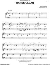 Cover icon of Entr'Acte (Hands Clean) (from Jagged Little Pill The Musical) sheet music for voice and piano by Alanis Morissette and Glen Ballard, intermediate skill level