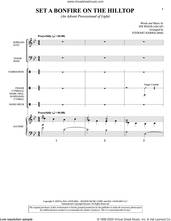 Cover icon of Set a Bonfire on the Hilltop (arr. Stewart Harris) sheet music for orchestra/band (full score) by Jim Riggs and Stewart Harris, intermediate skill level