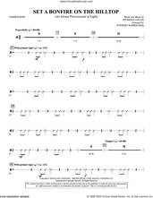 Cover icon of Set a Bonfire on the Hilltop (arr. Stewart Harris) sheet music for orchestra/band (tambourine) by Jim Riggs and Stewart Harris, intermediate skill level