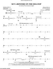 Cover icon of Set a Bonfire on the Hilltop (arr. Stewart Harris) sheet music for orchestra/band (finger cym/mark tree/susp cym) by Jim Riggs and Stewart Harris, intermediate skill level