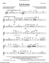 Cover icon of It Is No Secret (What God Can Do) (arr. Joseph M. Martin) sheet music for orchestra/band (flute 1) by Stuart Hamblen and Joseph M. Martin, intermediate skill level