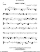 Cover icon of In The Stone sheet music for Marimba Solo by Earth, Wind & Fire, Allee Willis, David Foster and Maurice White, intermediate skill level