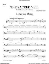 Cover icon of The Sacred Veil (Collection) sheet music for orchestra/band (cello) by Eric Whitacre, intermediate skill level