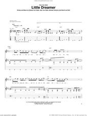 Cover icon of Little Dreamer sheet music for guitar (tablature) by Edward Van Halen, Alex Van Halen, David Lee Roth and Michael Anthony, intermediate skill level