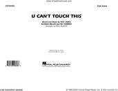 Cover icon of U Can't Touch This (arr. Paul Murtha) (COMPLETE) sheet music for marching band by Paul Murtha, Alonzo Miller, MC Hammer and Rick James, intermediate skill level