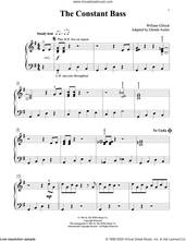 Cover icon of The Constant Bass (Simplified) (adapted by Glenda Austin) sheet music for piano solo (elementary) by William Gillock and Glenda Austin, beginner piano (elementary)
