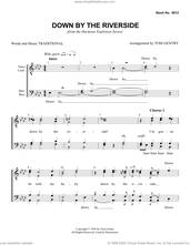 Cover icon of Down By The Riverside (arr. Tom Gentry) sheet music for choir (TTBB: tenor, bass)  and Tom Gentry, intermediate skill level