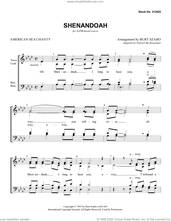 Cover icon of Shenandoah (arr. Burt Szabo) sheet music for choir (SATB: soprano, alto, tenor, bass) by American Sea Chanty and Burt Szabo, intermediate skill level