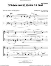 Cover icon of Sit Down, You're Rockin' The Boat (from Guys And Dolls) (arr. David Wright) sheet music for choir (SSAA: soprano, alto) by Chiefs of Staff, David Wright and Frank Loesser, intermediate skill level